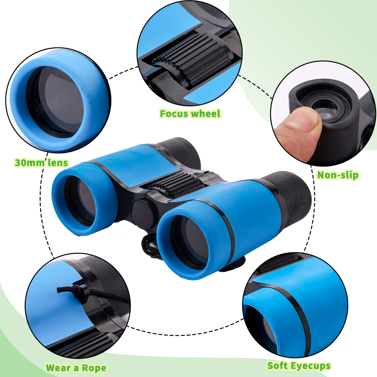 Hunting Outdoor Boys - Kids Binoculars Set for Age 6-18
