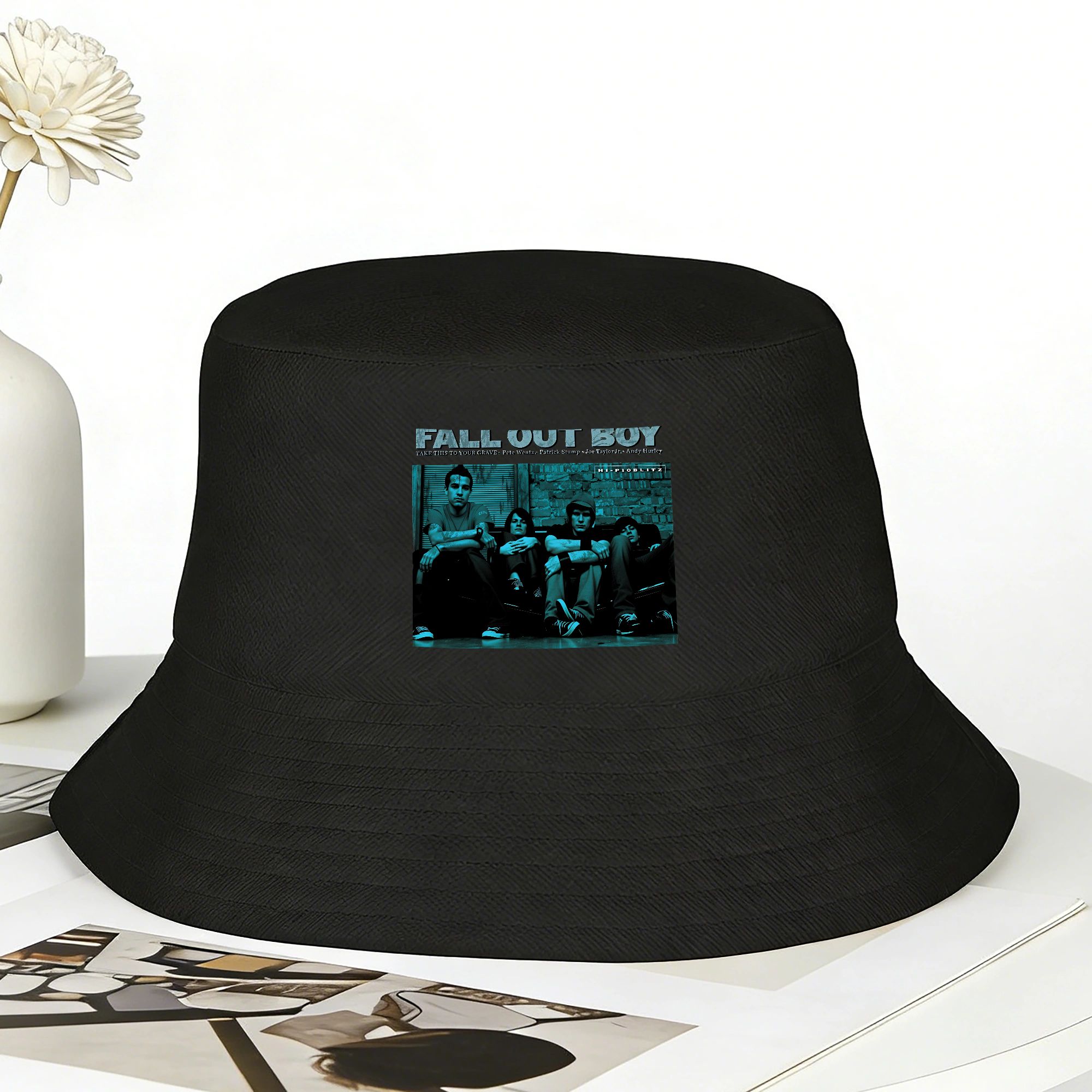Hunting Outdoor Boys - Fall Out Boy Bucket Hat Spring