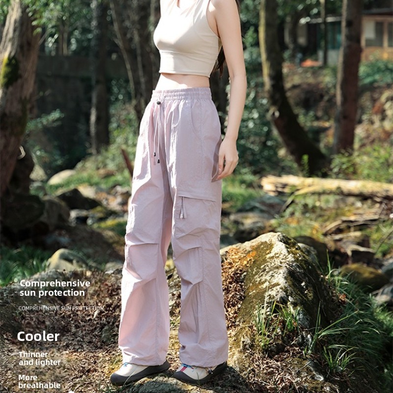 Outdoor Hunting Pants Women - Outdoor Hiking Lightweight UV Protection Quick-Dry