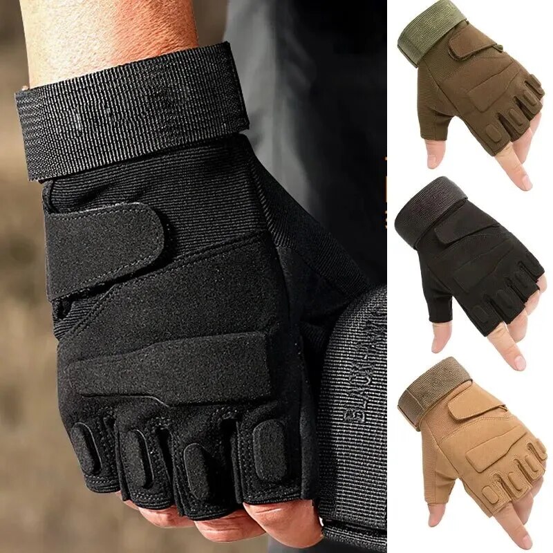 Outdoor Hunting Names - Outdoor Tactical Gloves Sport Gloves Half
