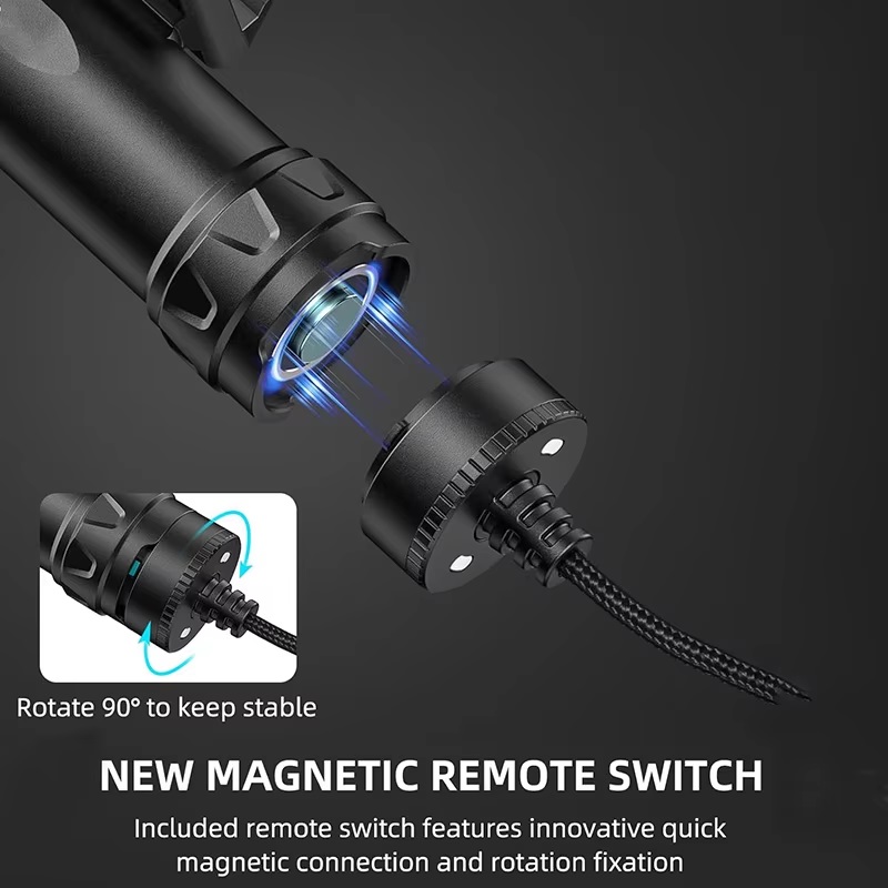 Richfire 2500LM Tactical Flash - огляд і ціна Tactical Flashlight Rechargeable