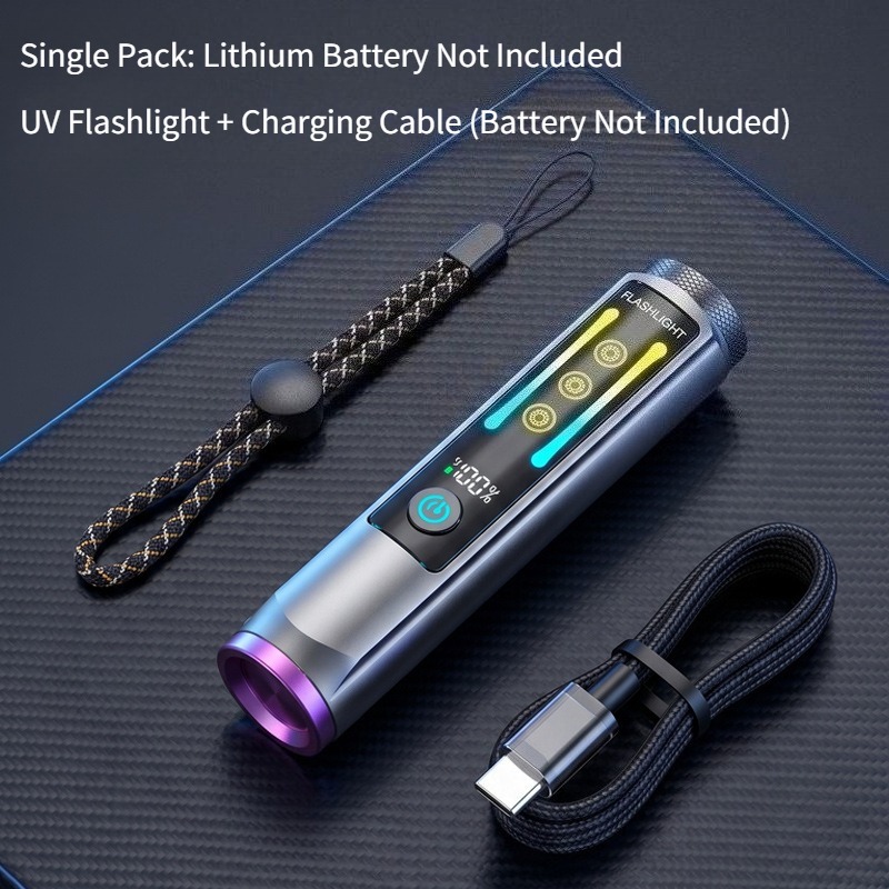 365nm High Power Rechargeable  - огляд і ціна Tactical Flashlight Rechargeable