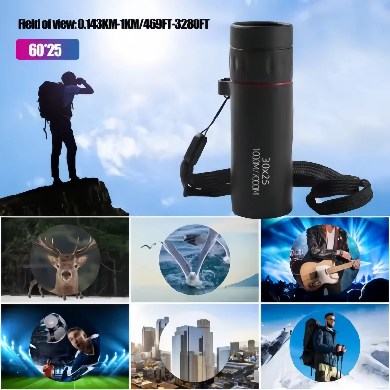 2000x25 High Monocular Telesco - огляд і ціна Outdoor Hunting Products