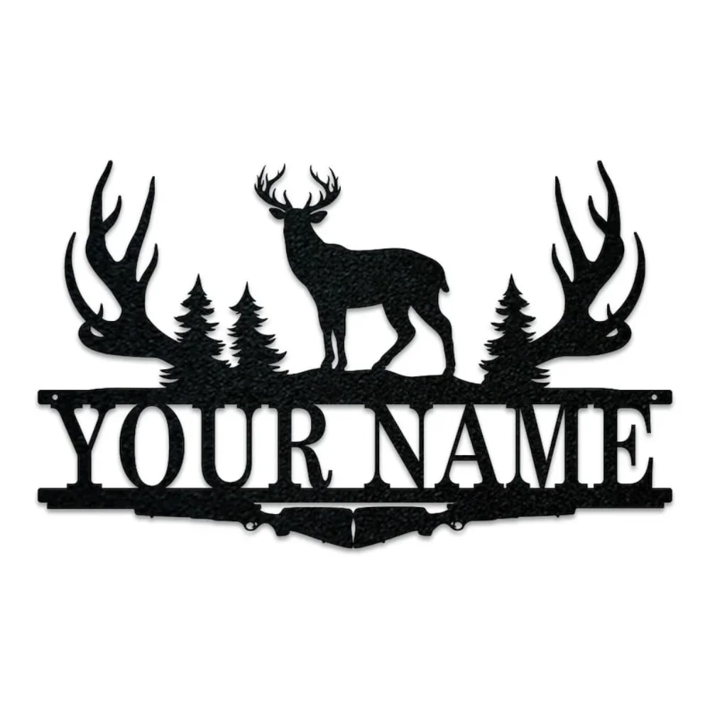 Buck Antler Split Monogram Sig - огляд і ціна Outdoor Hunting Names