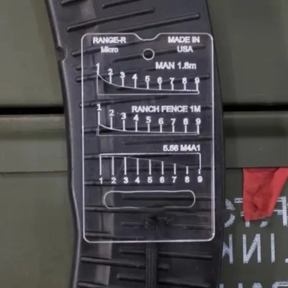 Acrylic Durable Range Finder C - огляд і ціна Hunting Outdoors Card