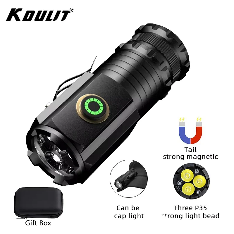 Powerful Mini LED Flashlight S - огляд і ціна Tactical Flashlight Rechargeable