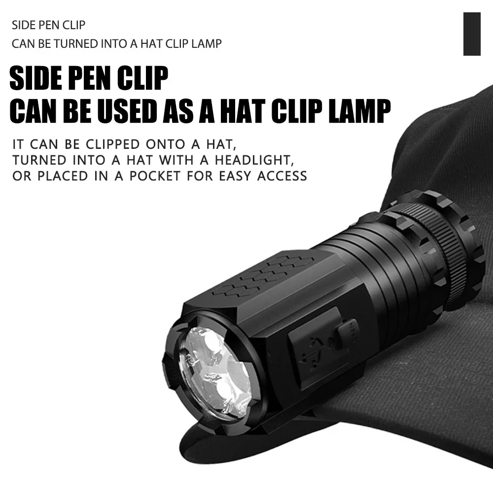 Powerful Mini LED Flashlight S - огляд і ціна Tactical Flashlight Rechargeable