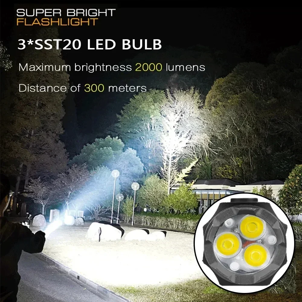 Powerful Mini LED Flashlight S - огляд і ціна Tactical Flashlight Rechargeable
