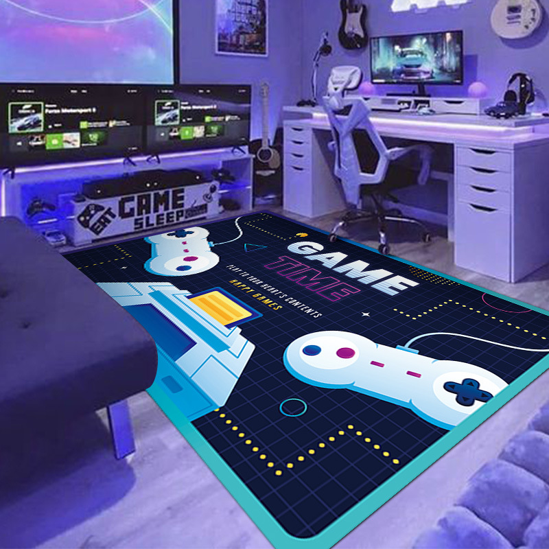 Funny Gamepad Area Rug I Pause - огляд і ціна Hunting Outdoor Boys