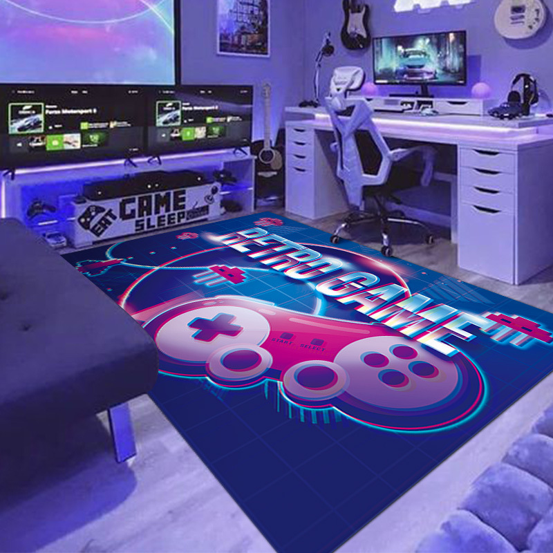Funny Gamepad Area Rug I Pause - огляд і ціна Hunting Outdoor Boys
