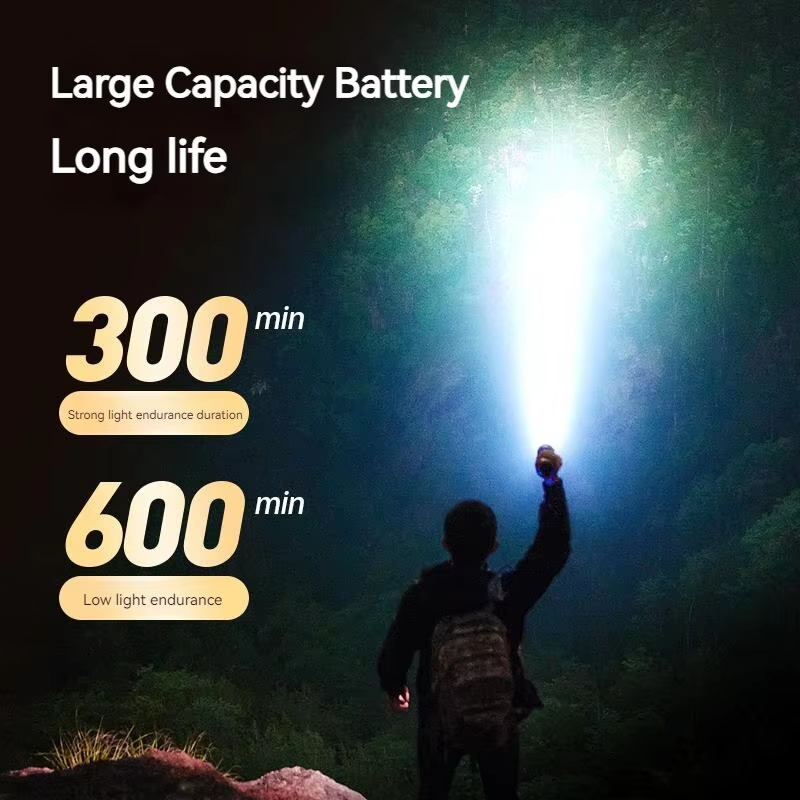 1200LM EDC Handheld Flashlight - огляд і ціна Tactical Flashlight Rechargeable