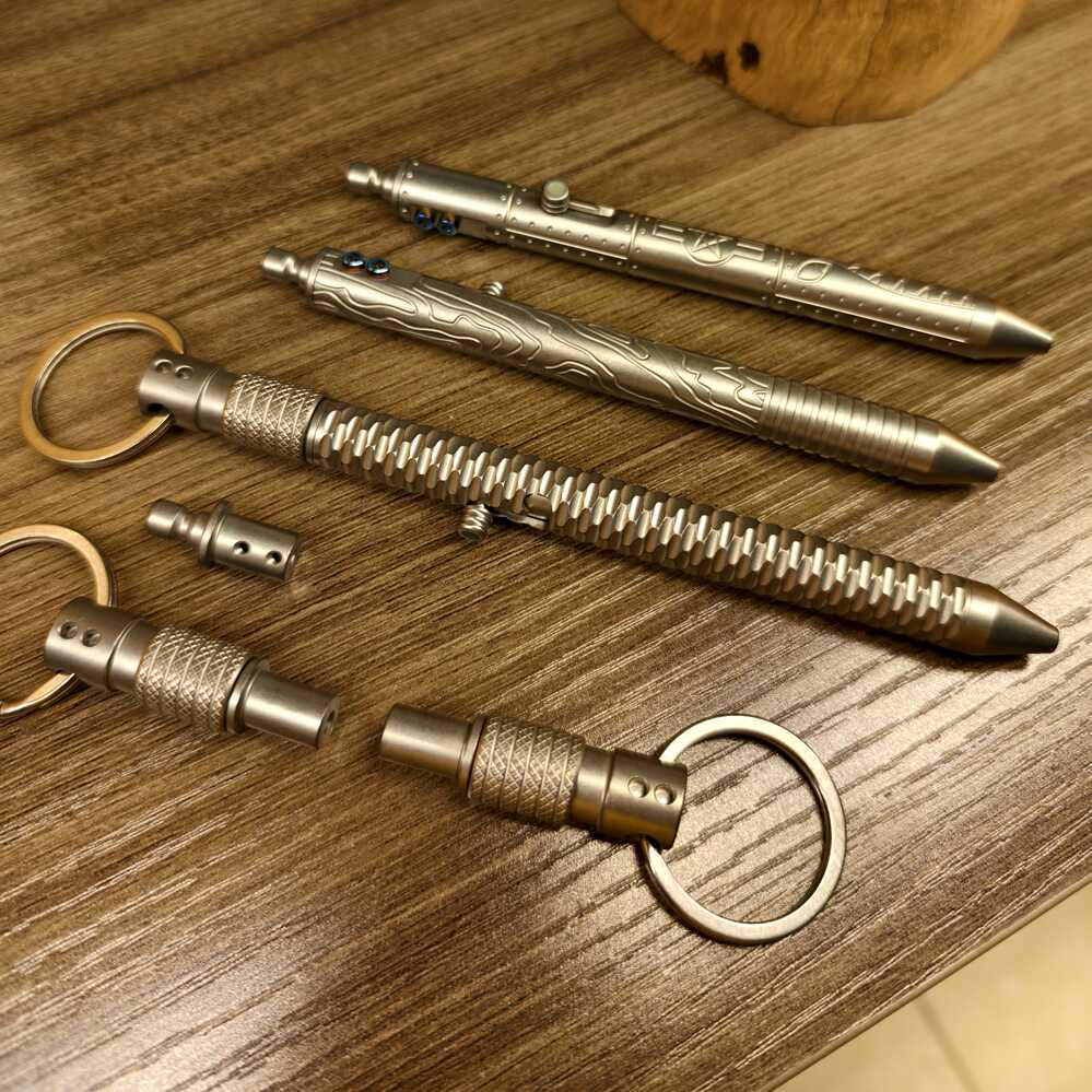 Outdoor Portable EDC Titanium  - огляд і ціна Tactical Pen Tool