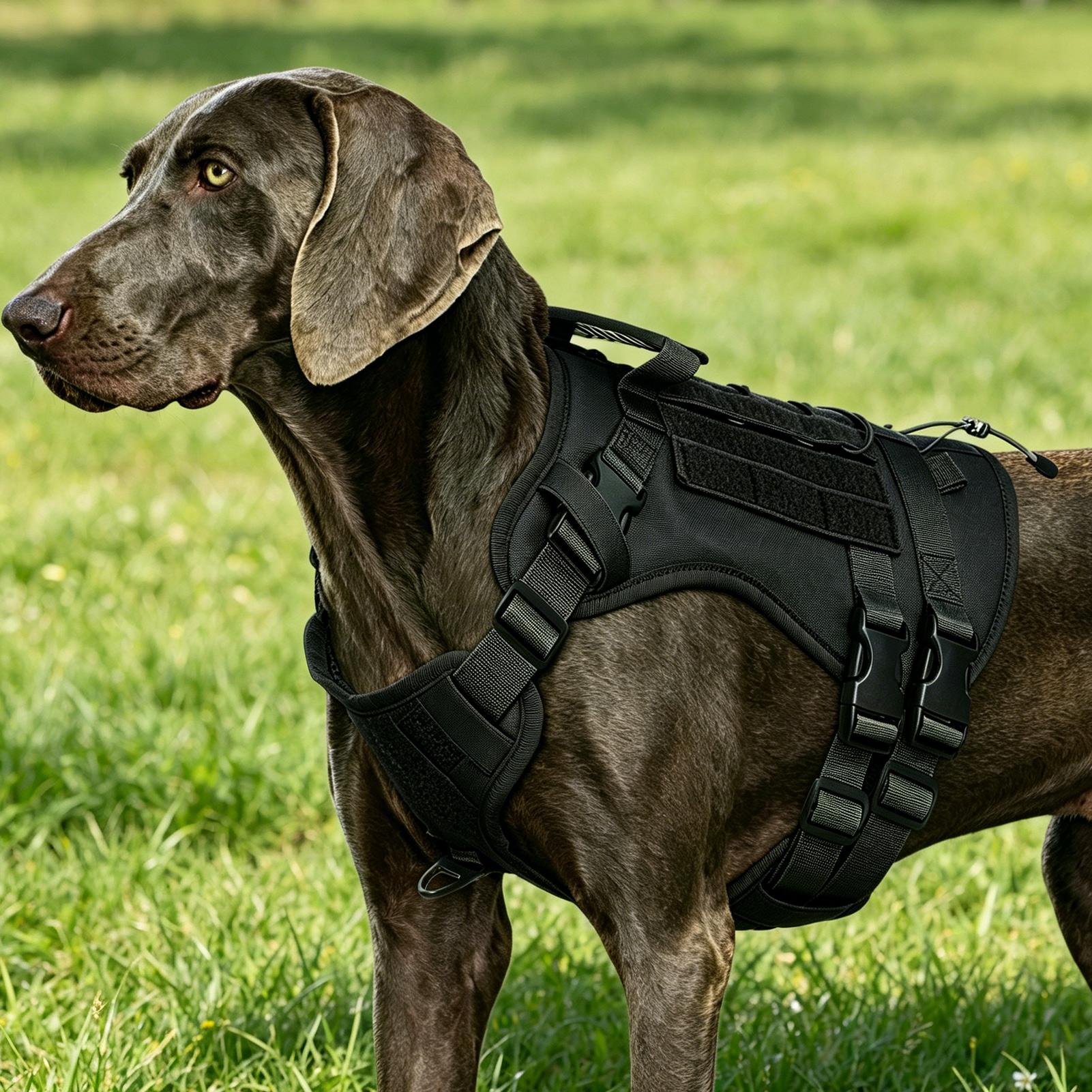 No Pull Dog Harness Adjustable - огляд і ціна Outdoor Hunting Dog Collar
