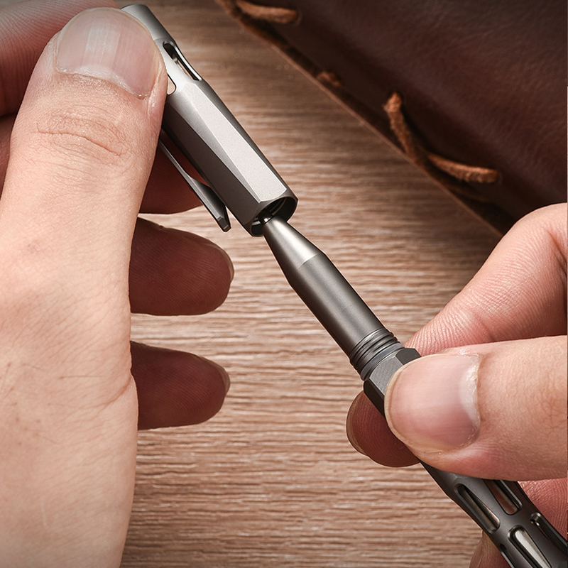 Titanium Tactical Pen with Tun - огляд і ціна Tactical Pen Tool