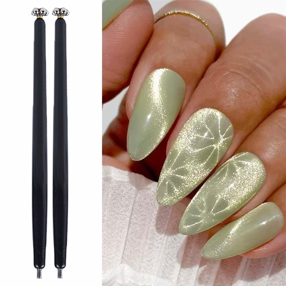 2pcs Dual-Head Cat Eye Nail Ma - огляд і ціна Tactical Pen Tool