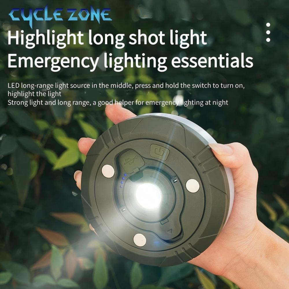 LED Camping Lamp with Reel Str - огляд і ціна Hunting Outdoor Decor
