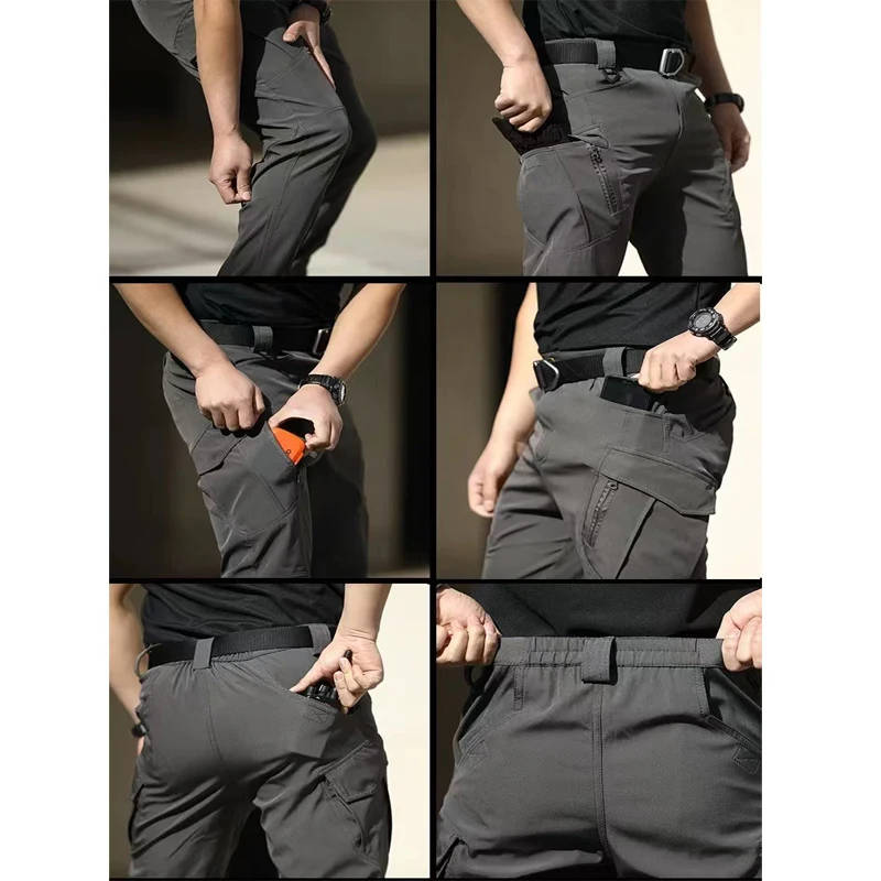 Men's Elastic Hiking Trekking  - огляд і ціна Outdoor Hunting Pants Women