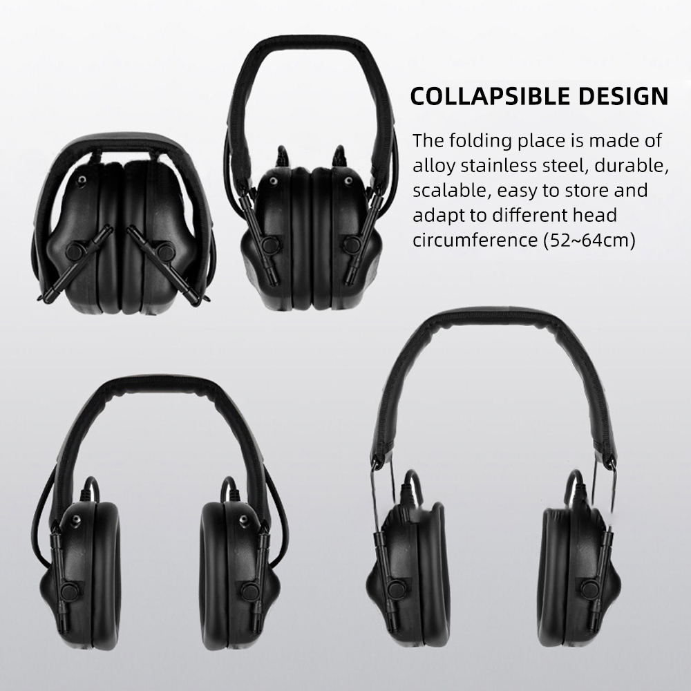 BOOIU Tactical Electronic Shoo - огляд і ціна Shooting Ear Muff