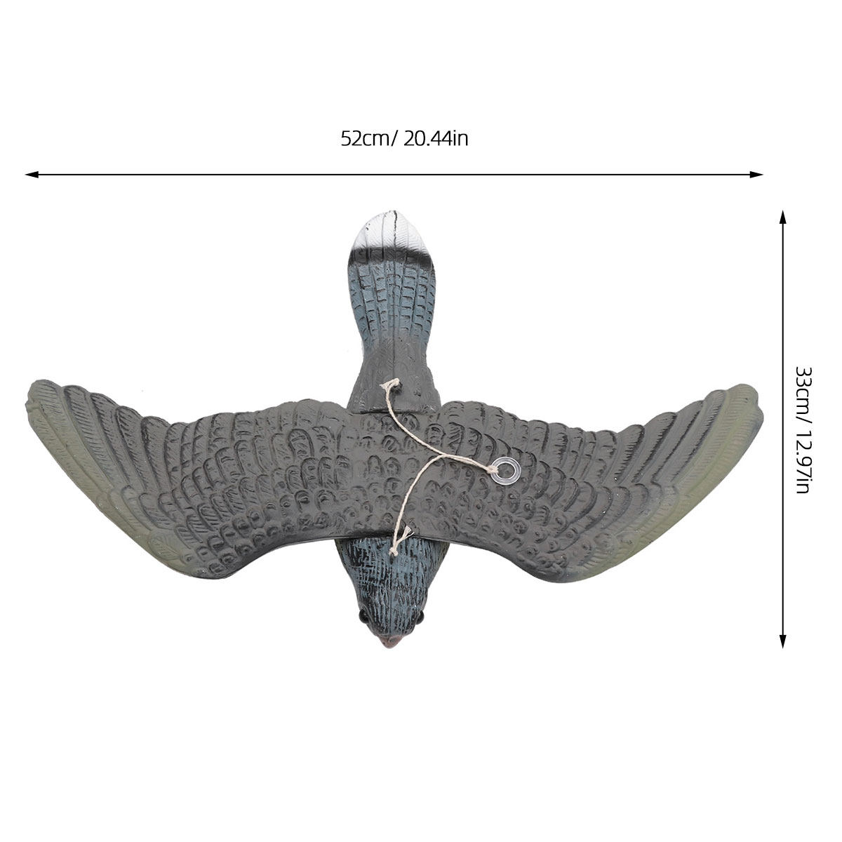 1Pcs Lifelike Plastic Bird Scu - огляд і ціна Hunting Outdoor Decor