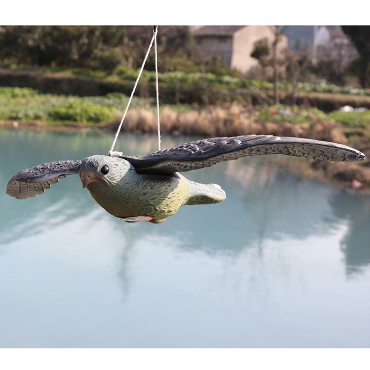 1Pcs Lifelike Plastic Bird Scu - огляд і ціна Hunting Outdoor Decor