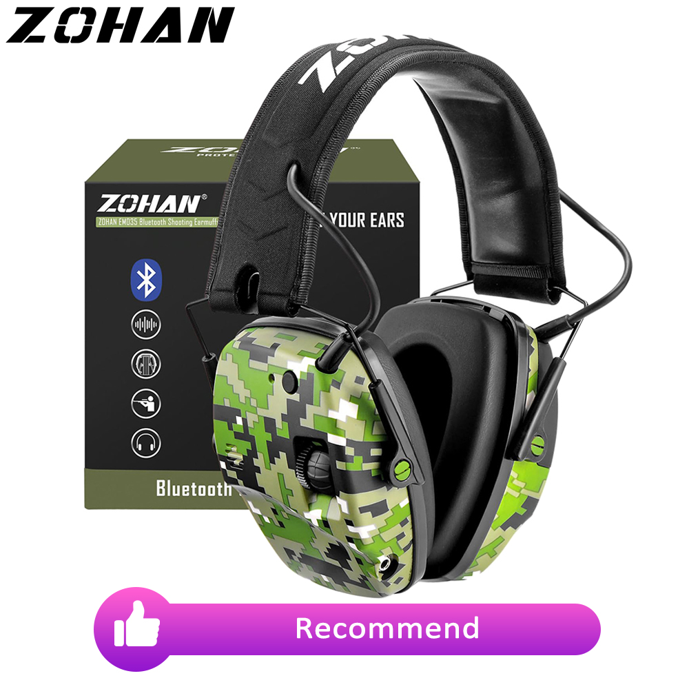 ZOHAN 5.0 Bluetooth Electronic - огляд і ціна Shooting Ear Muff