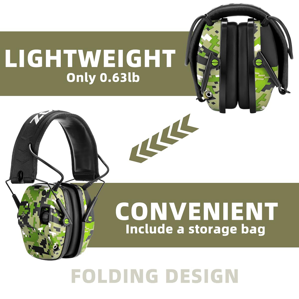ZOHAN 5.0 Bluetooth Electronic - огляд і ціна Shooting Ear Muff