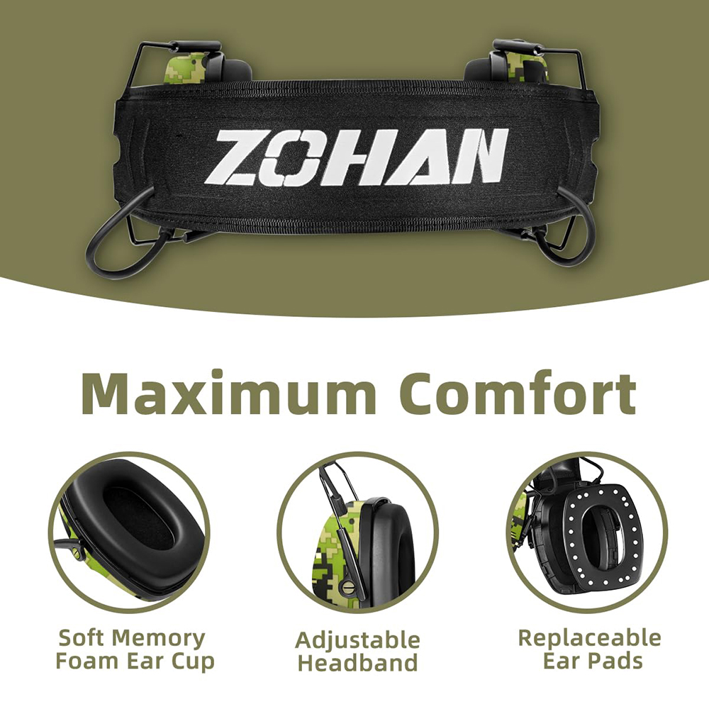 ZOHAN 5.0 Bluetooth Electronic - огляд і ціна Shooting Ear Muff