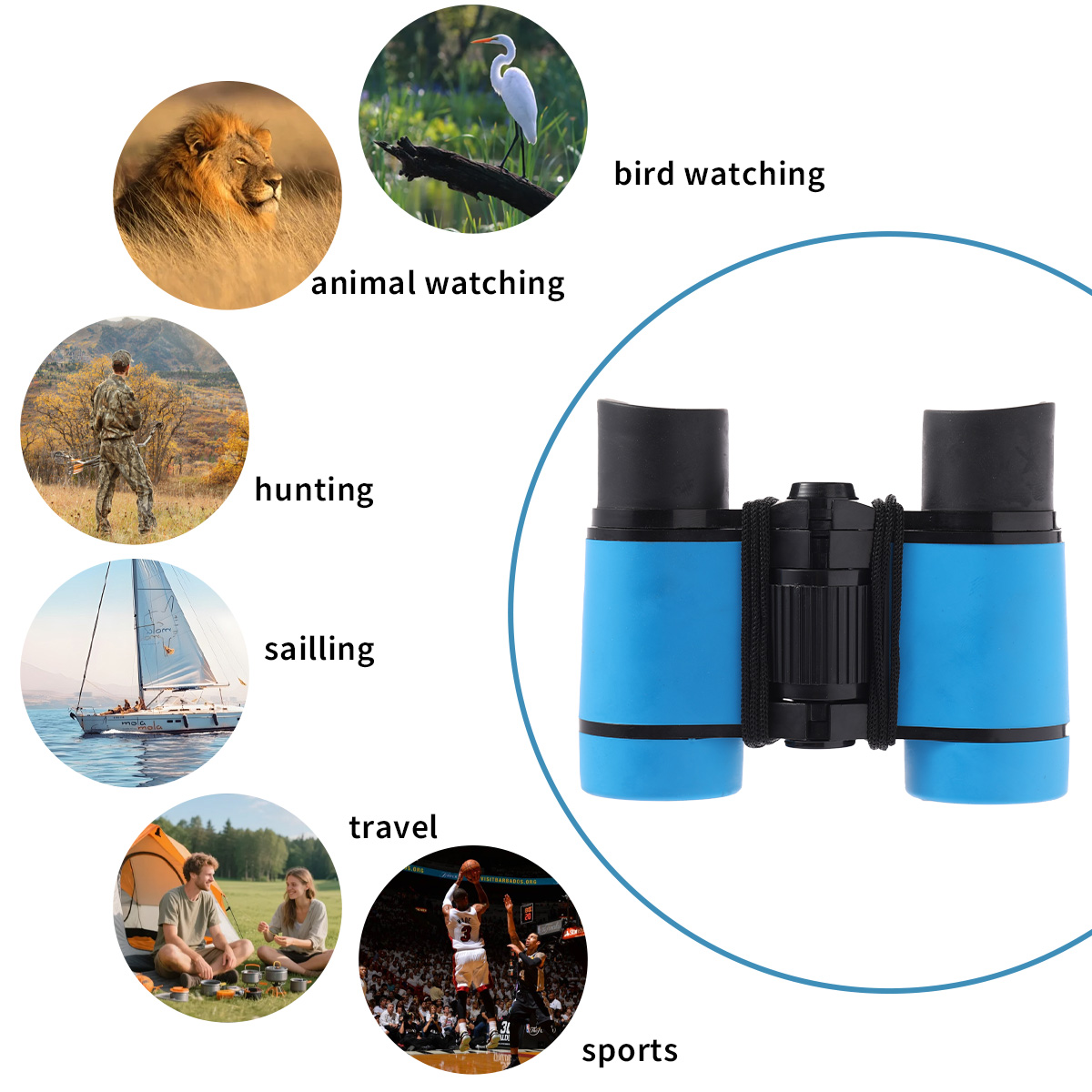 Kids Binoculars Set for Age 6- - огляд і ціна Hunting Outdoor Boys