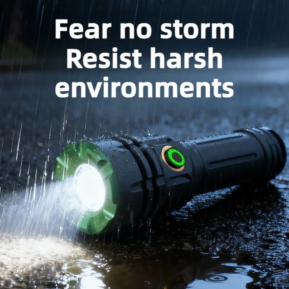 2000LM Super Bright Led Flashl - огляд і ціна Tactical Flashlight Rechargeable