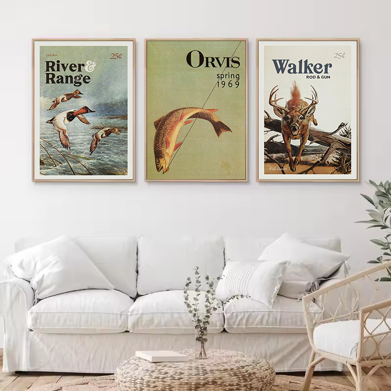 Retro Wildlife Outdoor Hunting - огляд і ціна Hunting Outdoor Decor