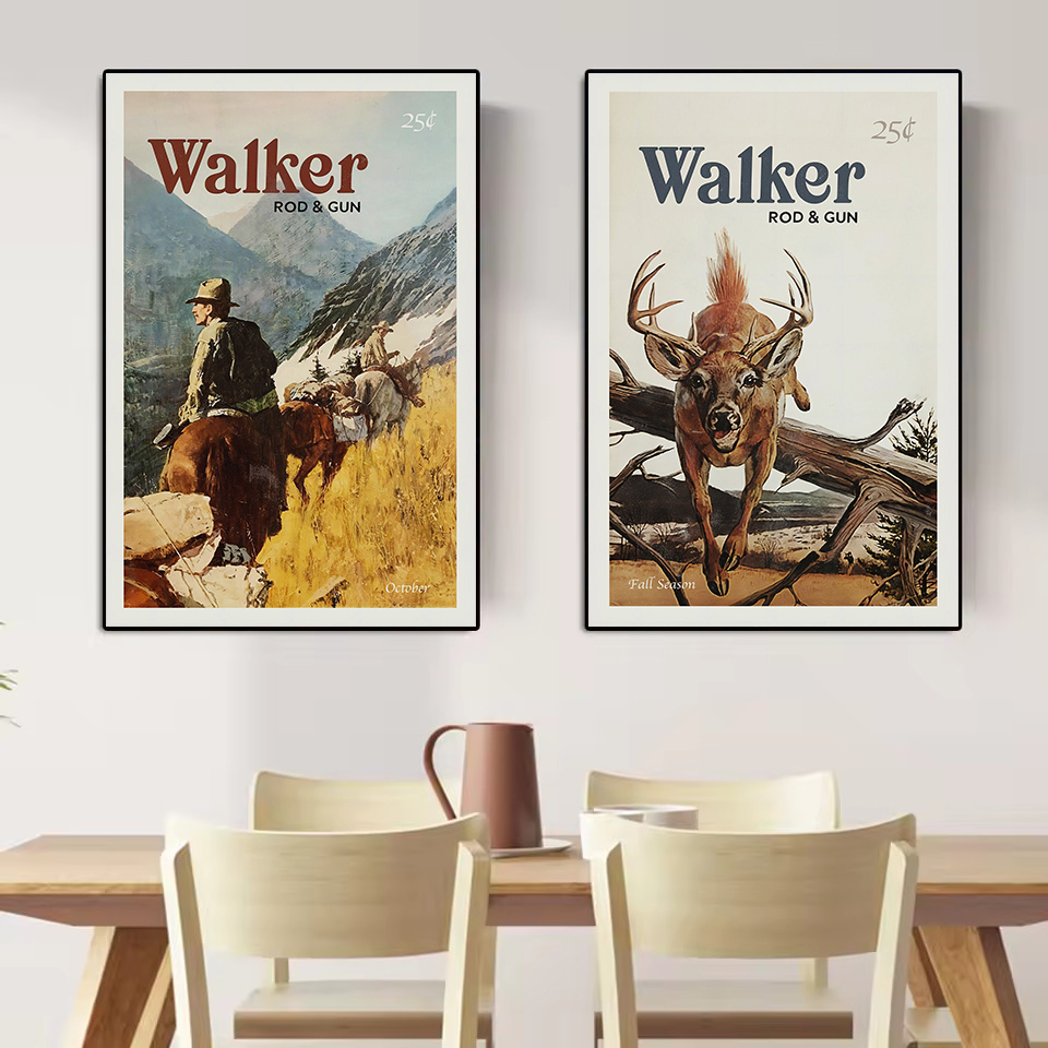 Retro Wildlife Outdoor Hunting - огляд і ціна Hunting Outdoor Decor