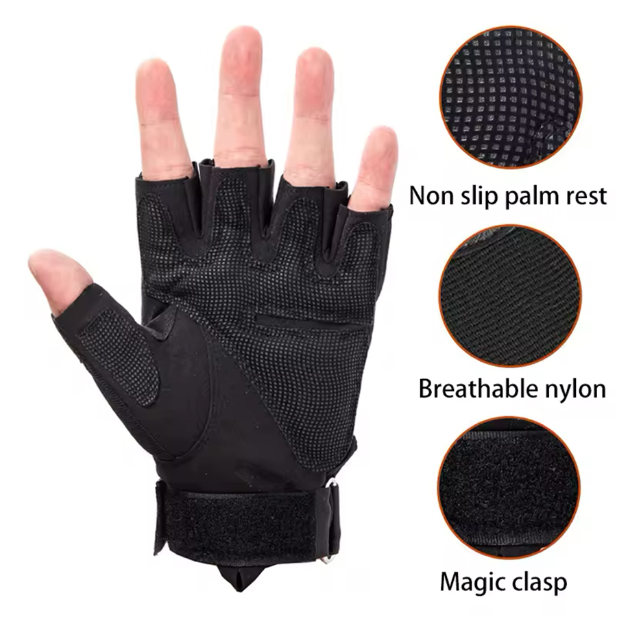 Half Finger Tactical Gloves Ou - огляд і ціна Outdoor Hunting Names