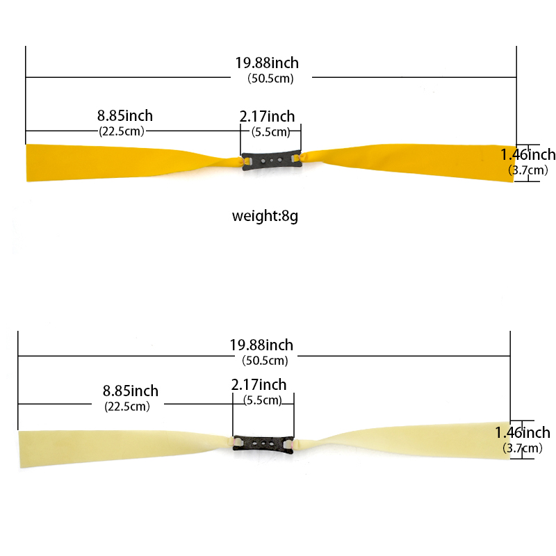 3pcs 3.7cm Large Slingshot Hun - огляд і ціна Outdoor Hunting Products