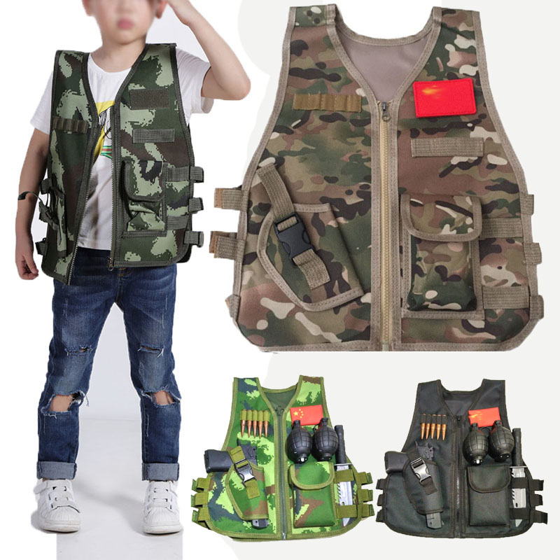 Kids Tactical Vest Suit Huntin - огляд і ціна Hunting Outdoor Boys