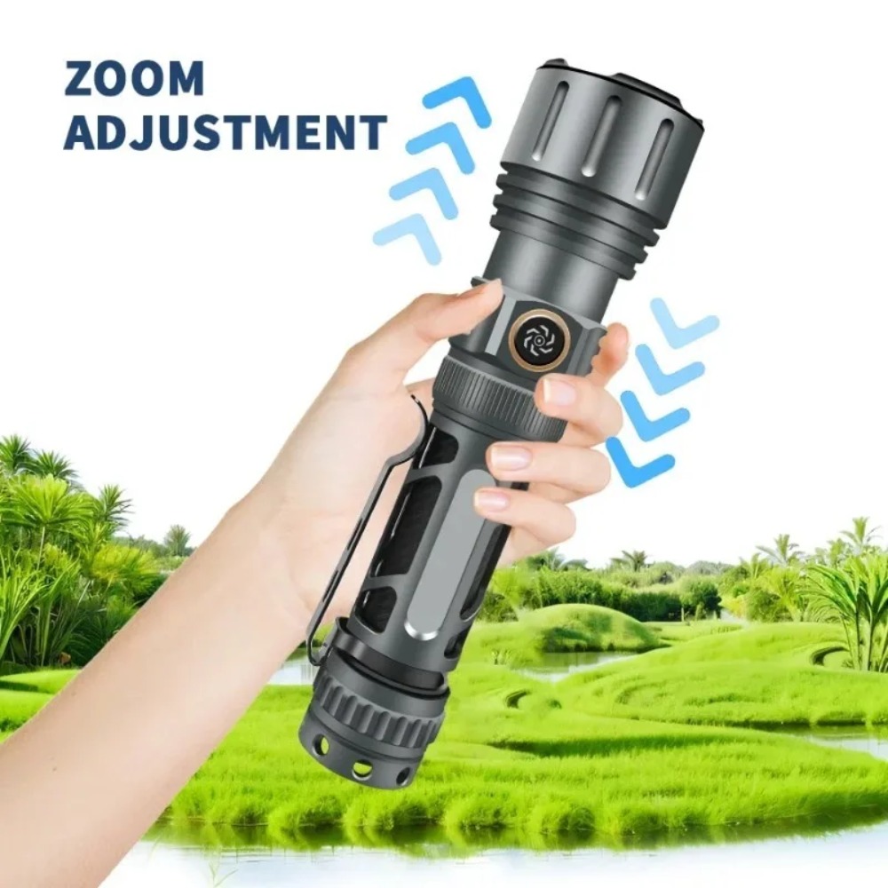 Super Bright Flashlight Portab - огляд і ціна Tactical Flashlight Rechargeable