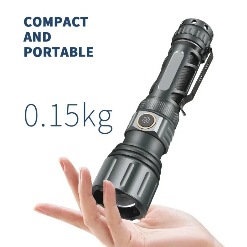 Super Bright Flashlight Portab - огляд і ціна Tactical Flashlight Rechargeable