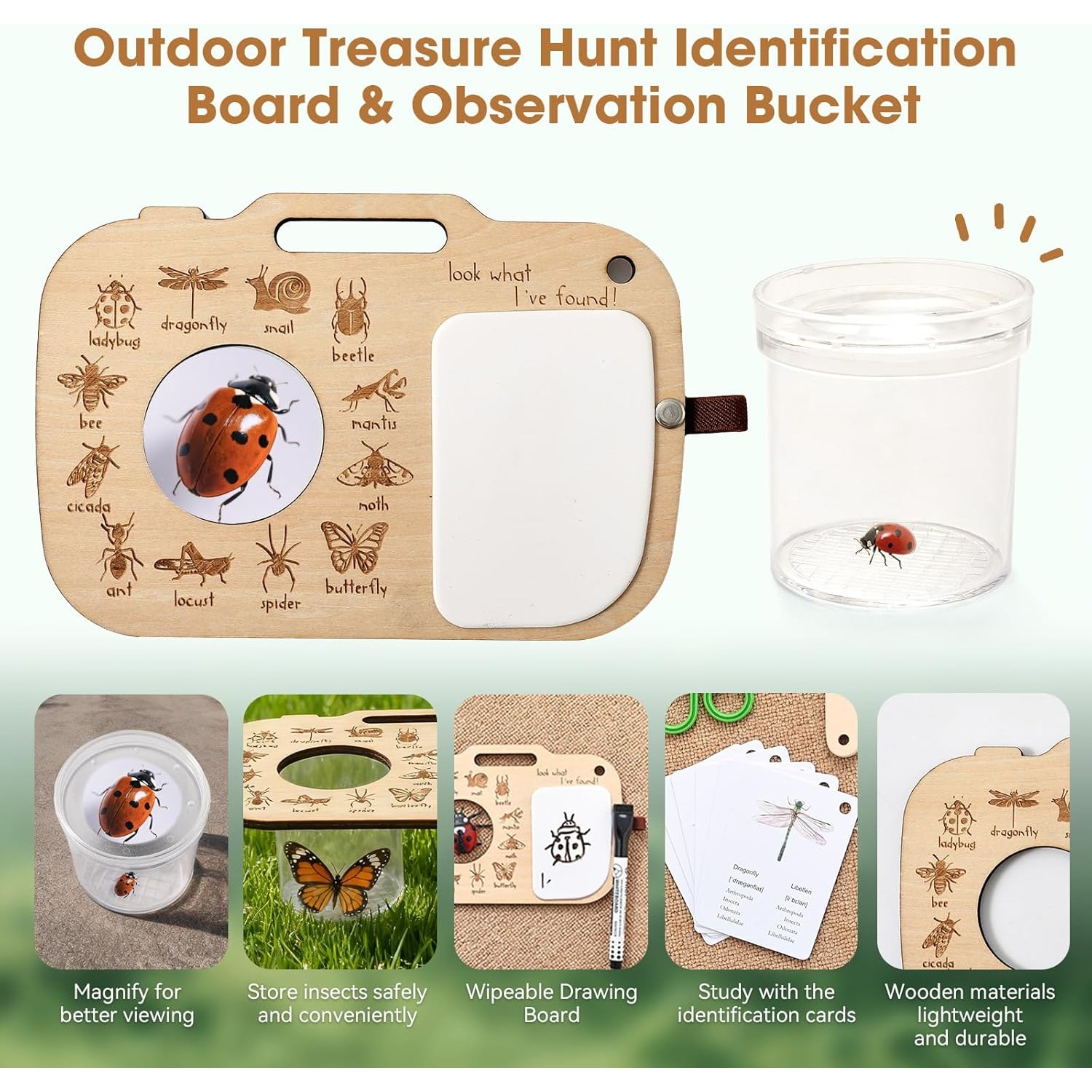 Bug Catcher Kit for Kids with  - огляд і ціна Hunting Outdoor Boys