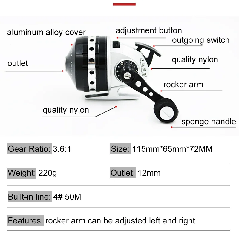 Closed Reel BL30 Fishing 4+1BB - огляд і ціна Outdoor Hunting Products