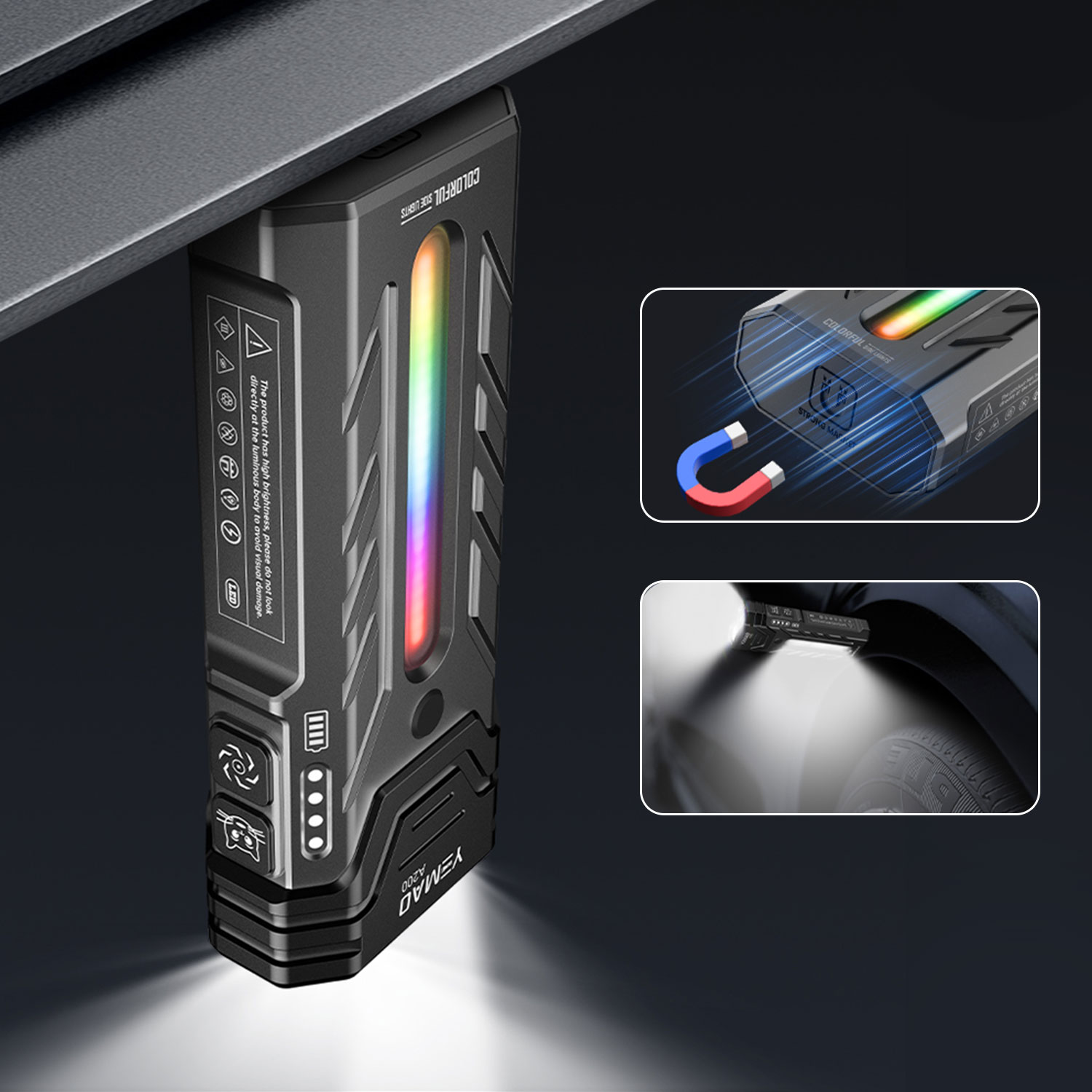 5200LM Innovative Multifunctio - огляд і ціна Tactical Flashlight Rechargeable
