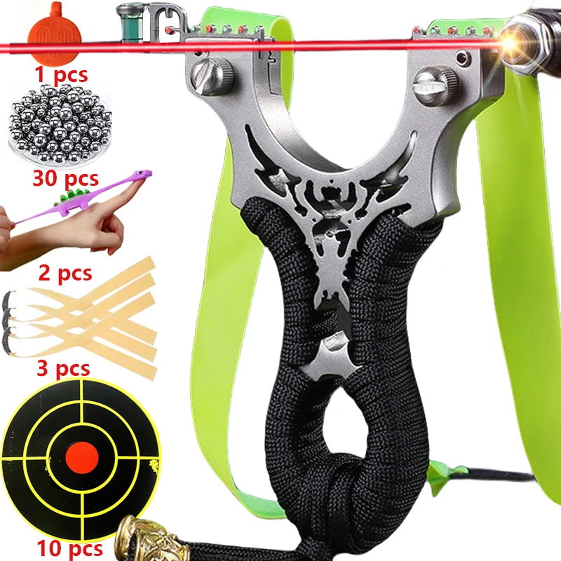 Laser Stainless Steel Slingsho - огляд і ціна Outdoor Hunting Products