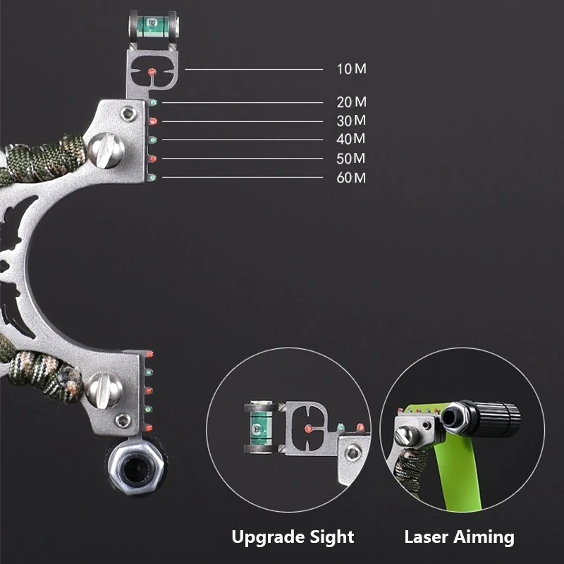 Laser Stainless Steel Slingsho - огляд і ціна Outdoor Hunting Products