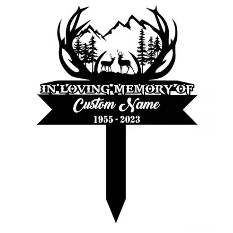 Custom Deer Hunting Memorial S - огляд і ціна Outdoor Hunting Names